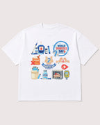 Mockup Boxy Heavyweight Tee White product