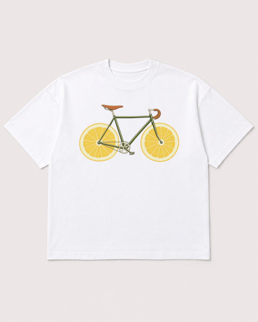 Mockup Boxy Heavyweight Tee White product