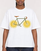 Mockup Boxy Heavyweight Tee White female close-up 44