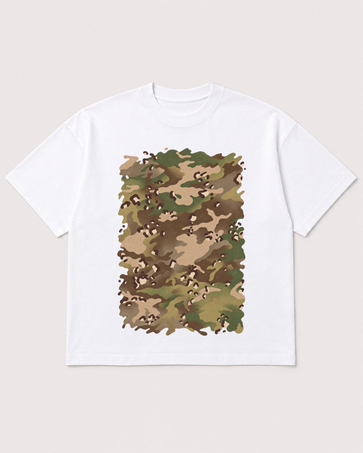 Mockup Boxy Heavyweight Tee White product