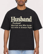 Mockup Boxy Heavyweight Tee Black male close-up 05
