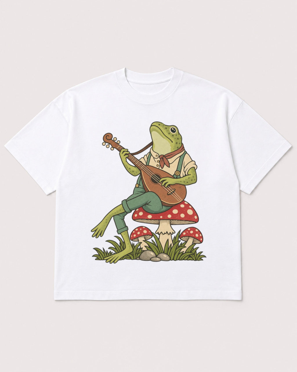 Mockup Boxy Heavyweight Tee White product
