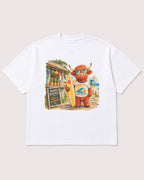 Mockup Boxy Heavyweight Tee White product