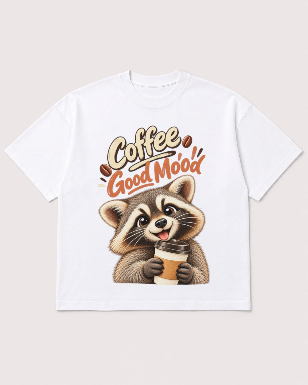 Mockup Boxy Heavyweight Tee White product