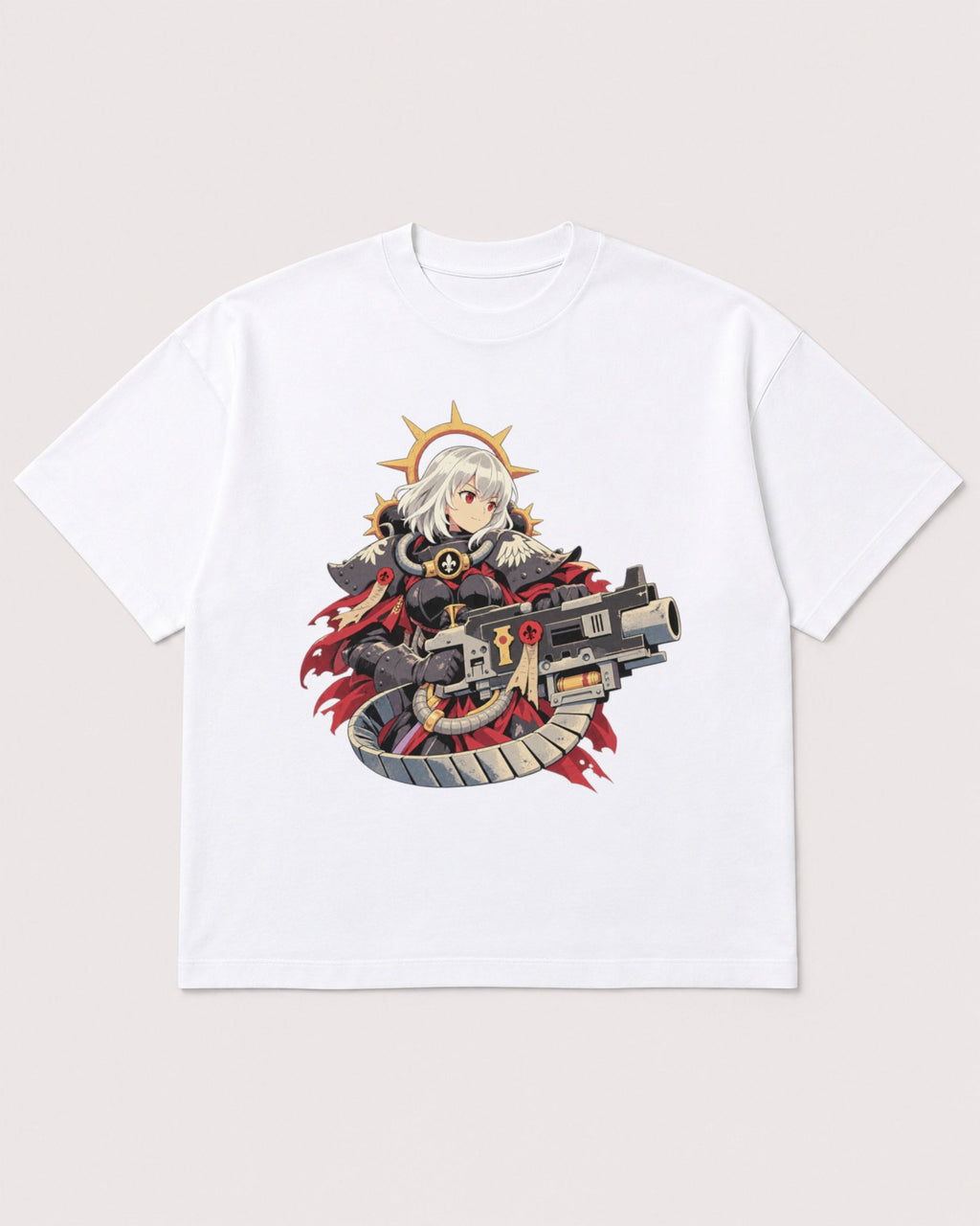 Mockup Boxy Heavyweight Tee White product