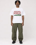 Mockup Boxy Heavyweight Tee White male full-body 04