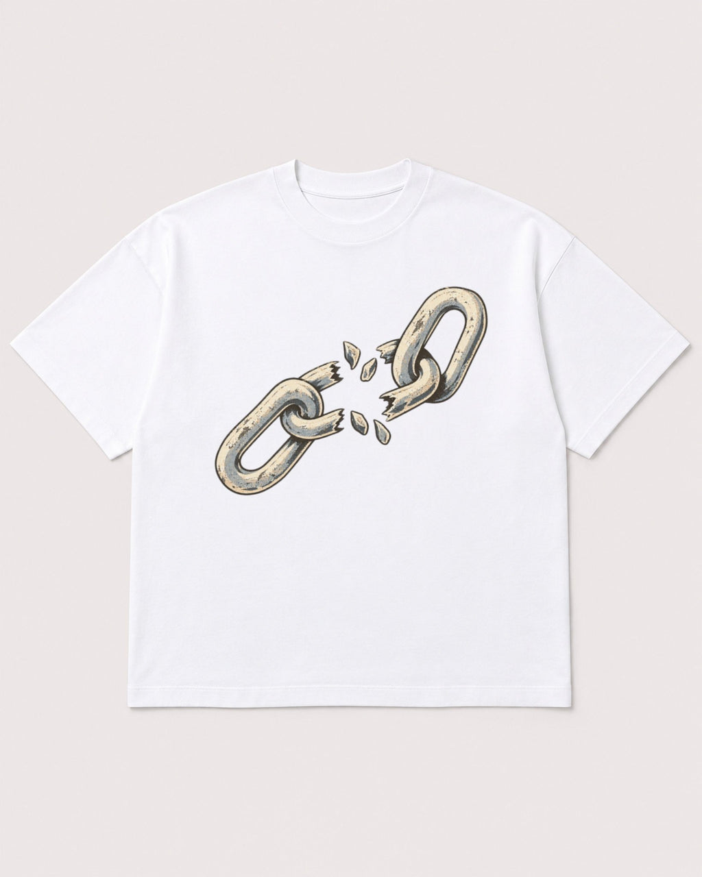 Mockup Boxy Heavyweight Tee White product