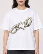 Mockup Boxy Heavyweight Tee White female close-up 03