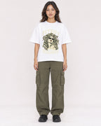 Mockup Boxy Heavyweight Tee White female full-body 02