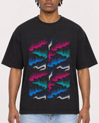 Mockup Boxy Heavyweight Tee Black male close-up 05