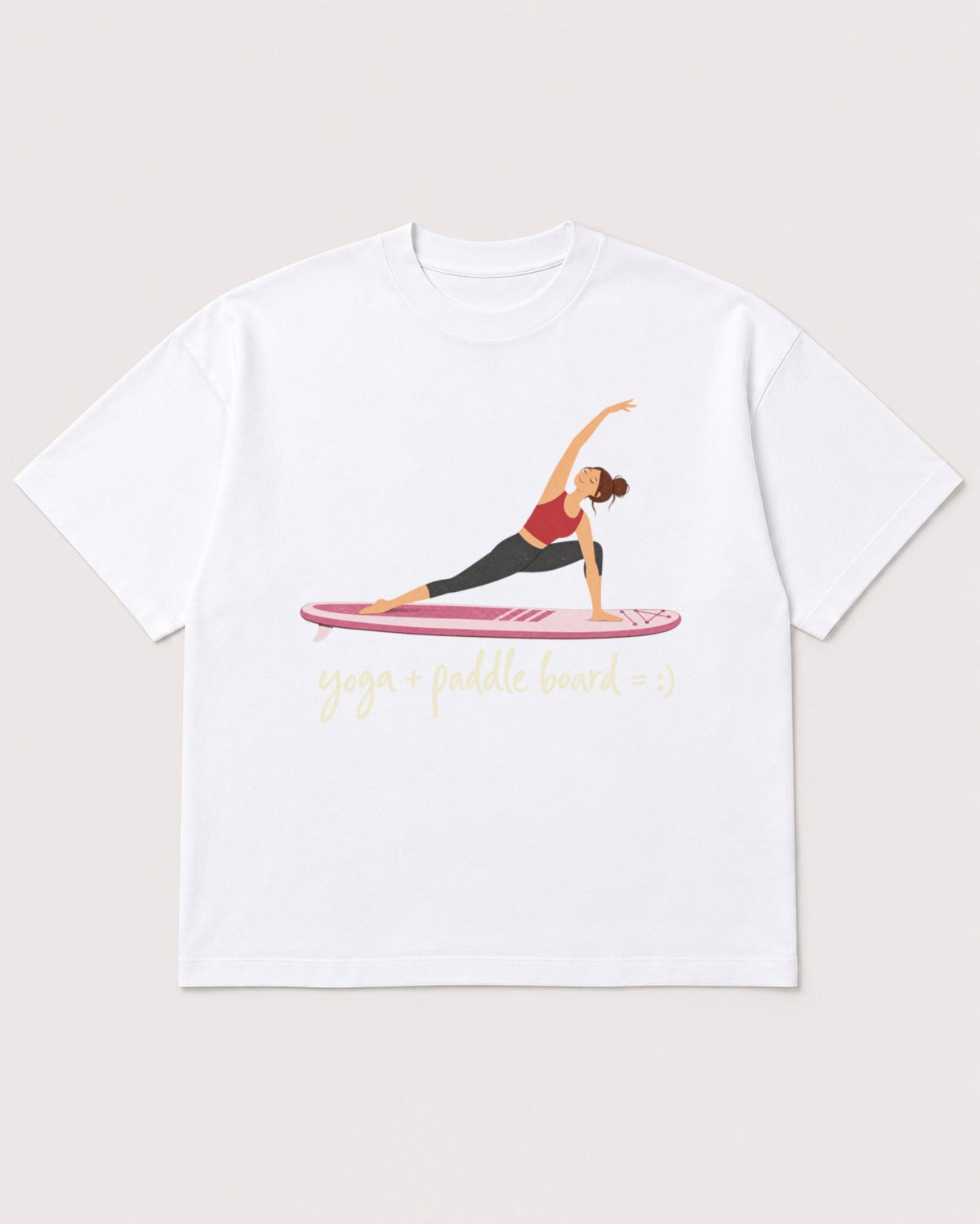 Mockup Boxy Heavyweight Tee White product