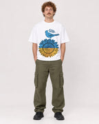 Mockup Boxy Heavyweight Tee White male full-body 09