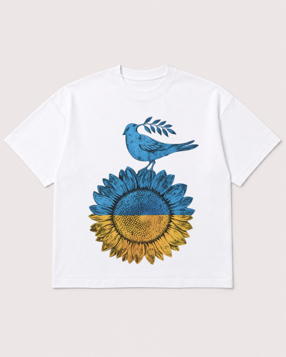 Mockup Boxy Heavyweight Tee White product