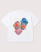 Mockup Boxy Heavyweight Tee White product
