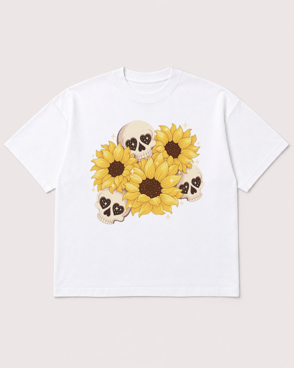 Mockup Boxy Heavyweight Tee White product