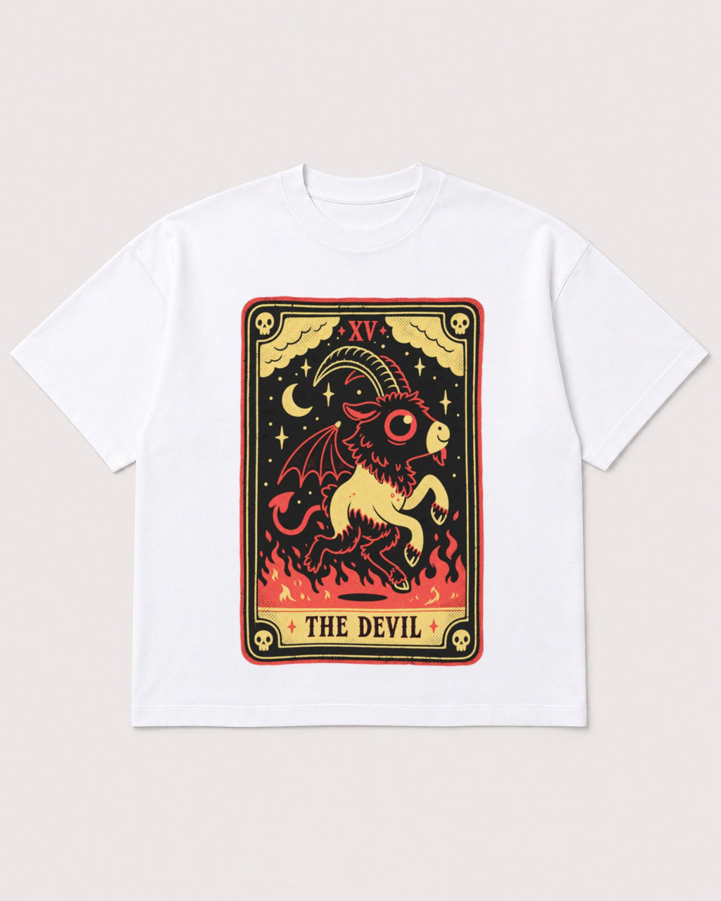 Mockup Boxy Heavyweight Tee White product