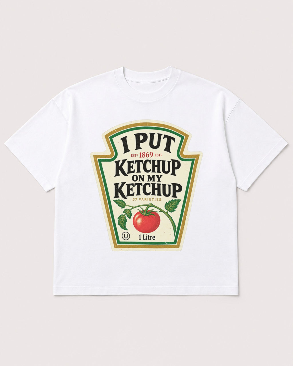 Mockup Boxy Heavyweight Tee White product