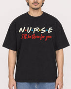 Mockup Boxy Heavyweight Tee Black male close-up 02