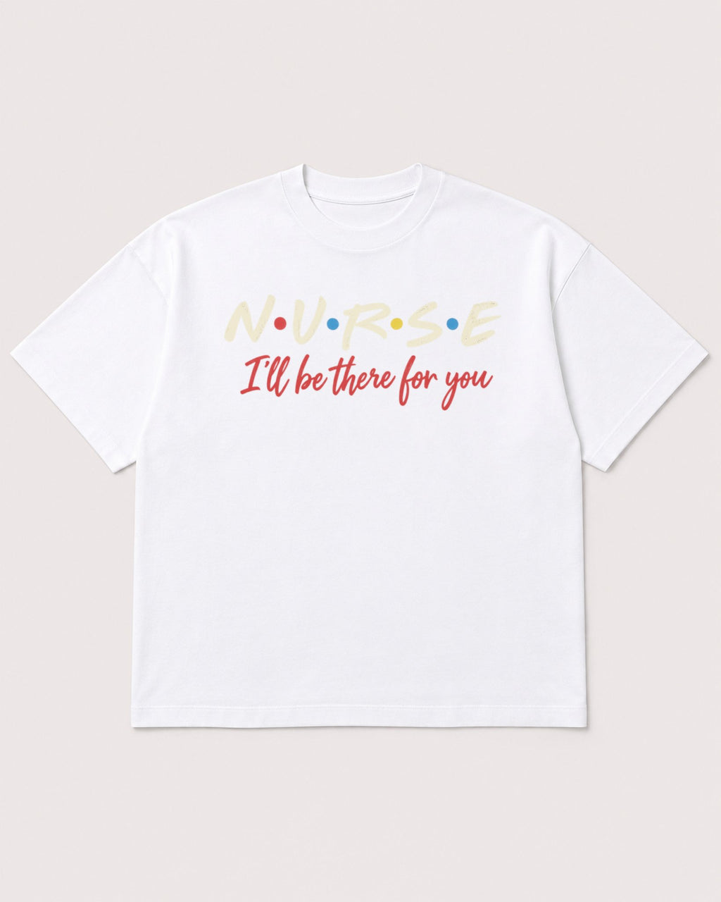 Mockup Boxy Heavyweight Tee White product