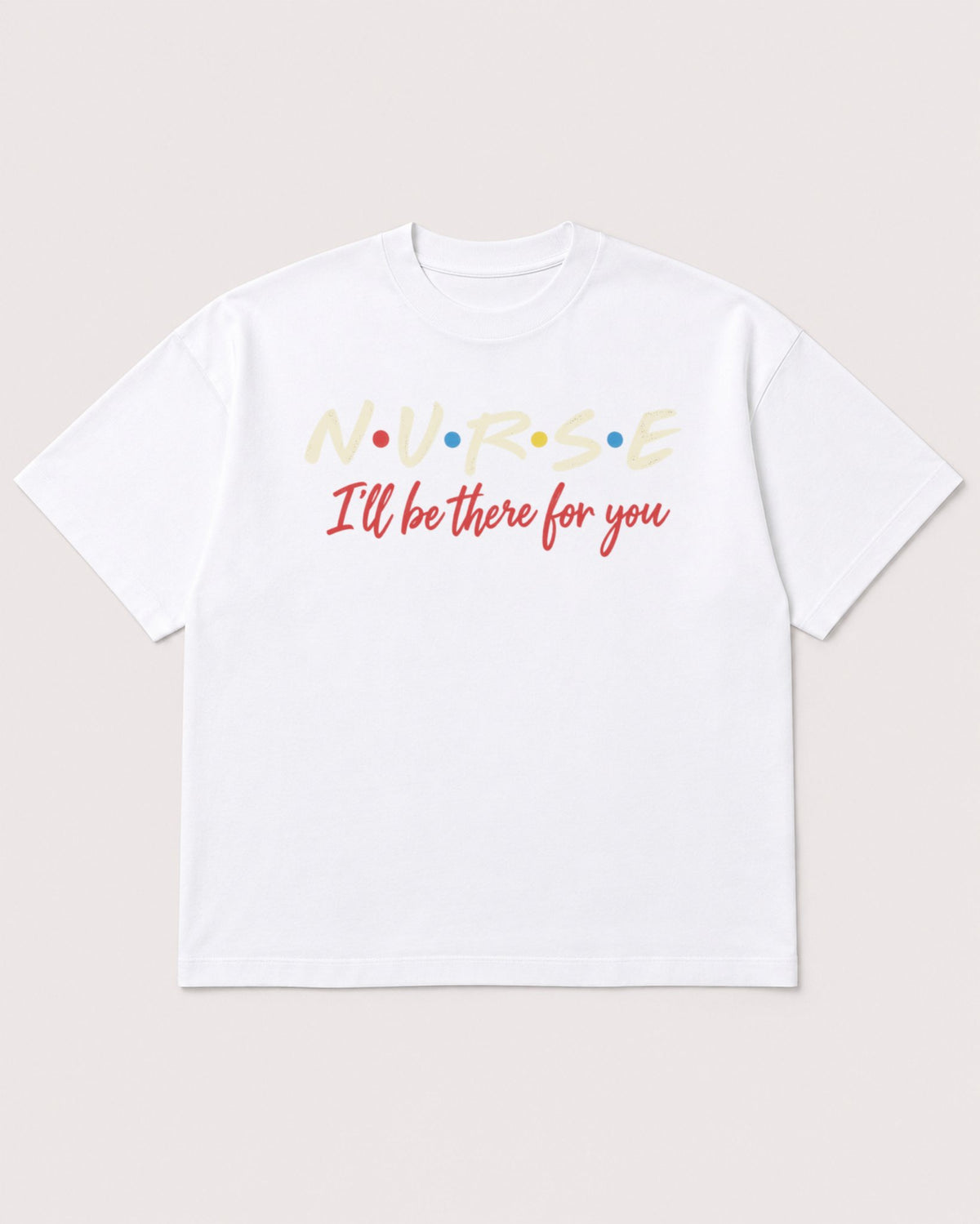 Mockup Boxy Heavyweight Tee White product