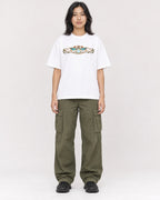 Mockup Boxy Heavyweight Tee White female full-body 22