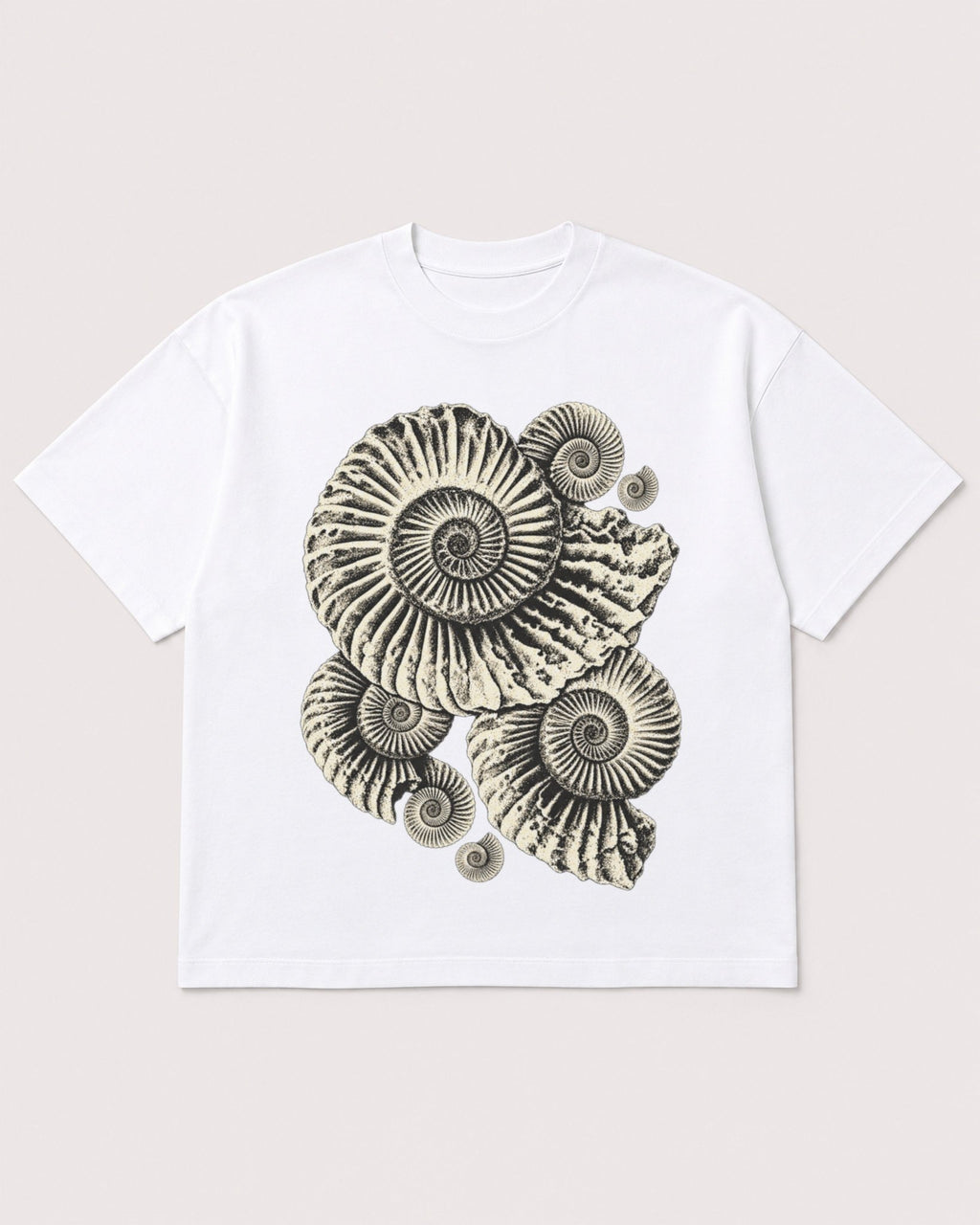 Mockup Boxy Heavyweight Tee White product