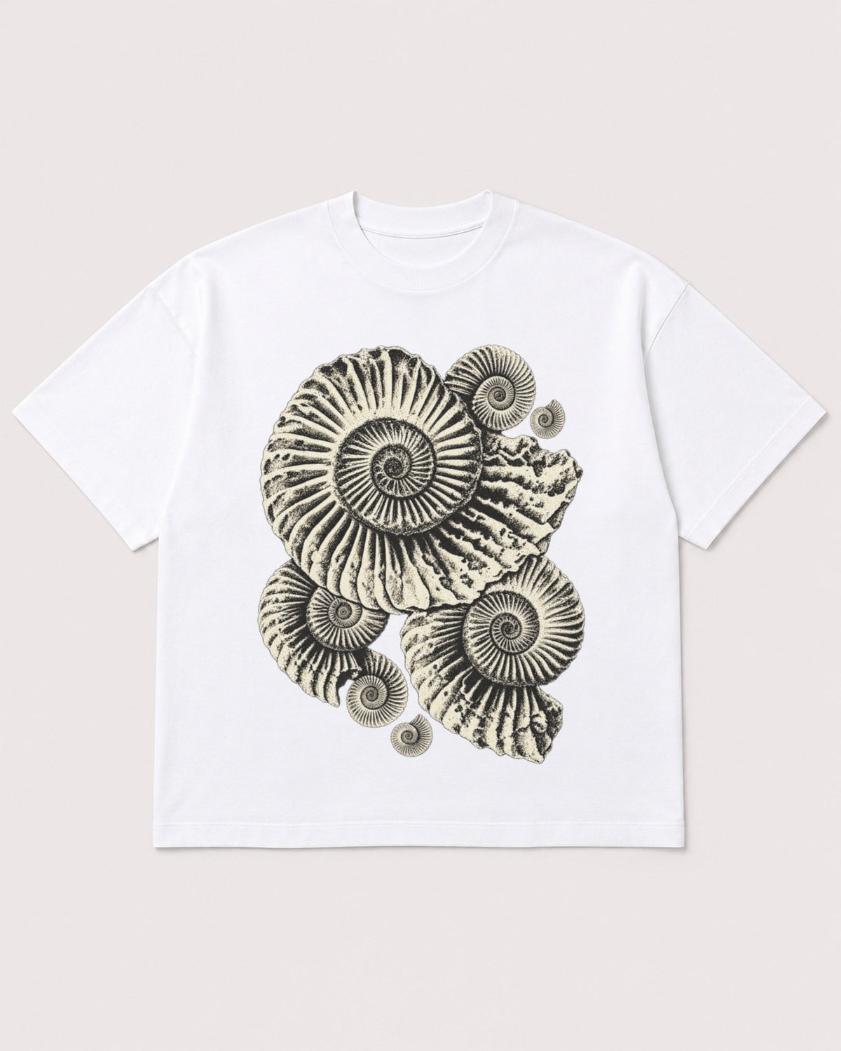 Mockup Boxy Heavyweight Tee White product
