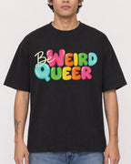 Mockup Boxy Heavyweight Tee Black male close-up 06