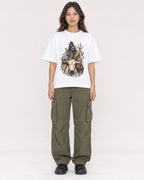 Mockup Boxy Heavyweight Tee White female full-body 02