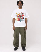 Mockup Boxy Heavyweight Tee White male full-body 04