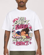 Mockup Boxy Heavyweight Tee White male close-up 24