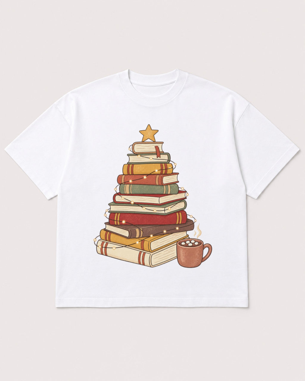 Mockup Boxy Heavyweight Tee White product