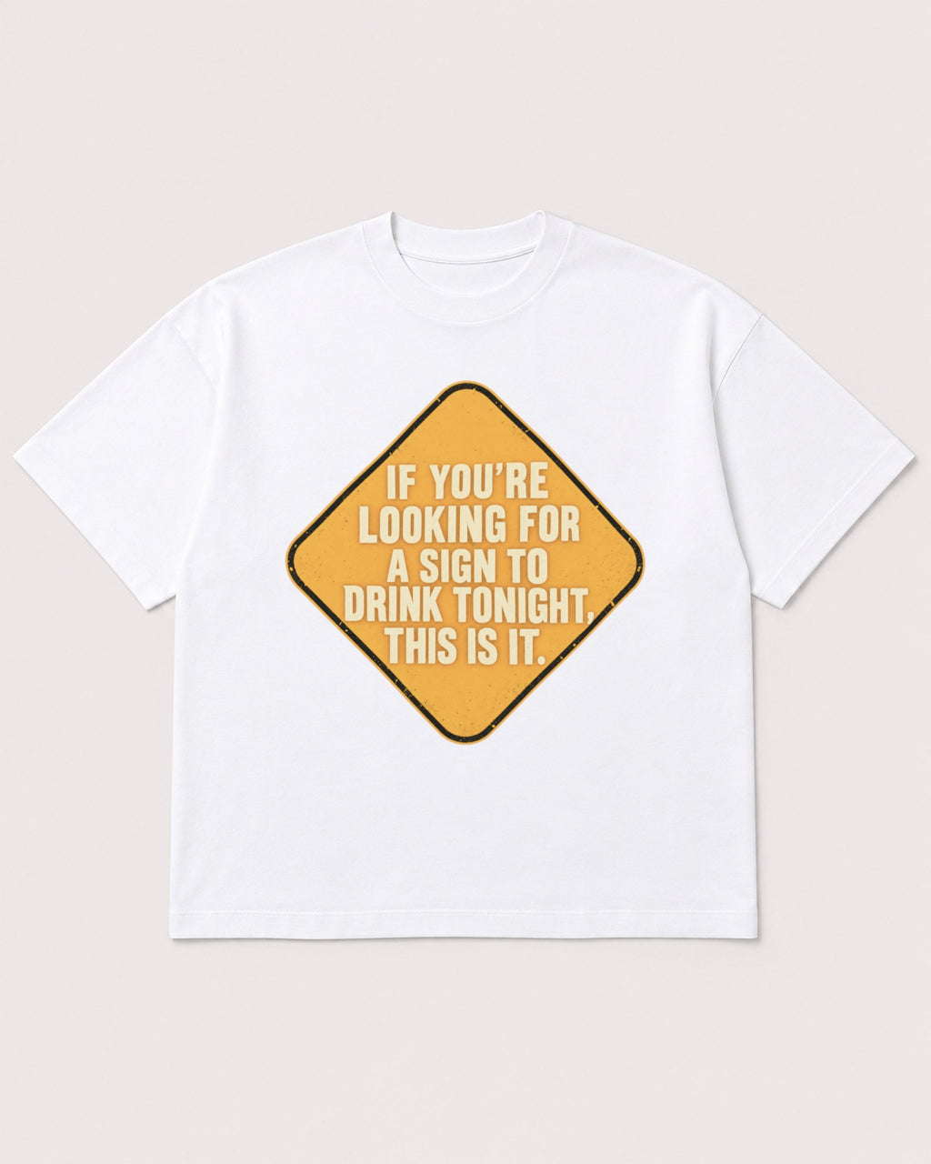Mockup Boxy Heavyweight Tee White product