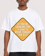 Mockup Boxy Heavyweight Tee White male close-up 05