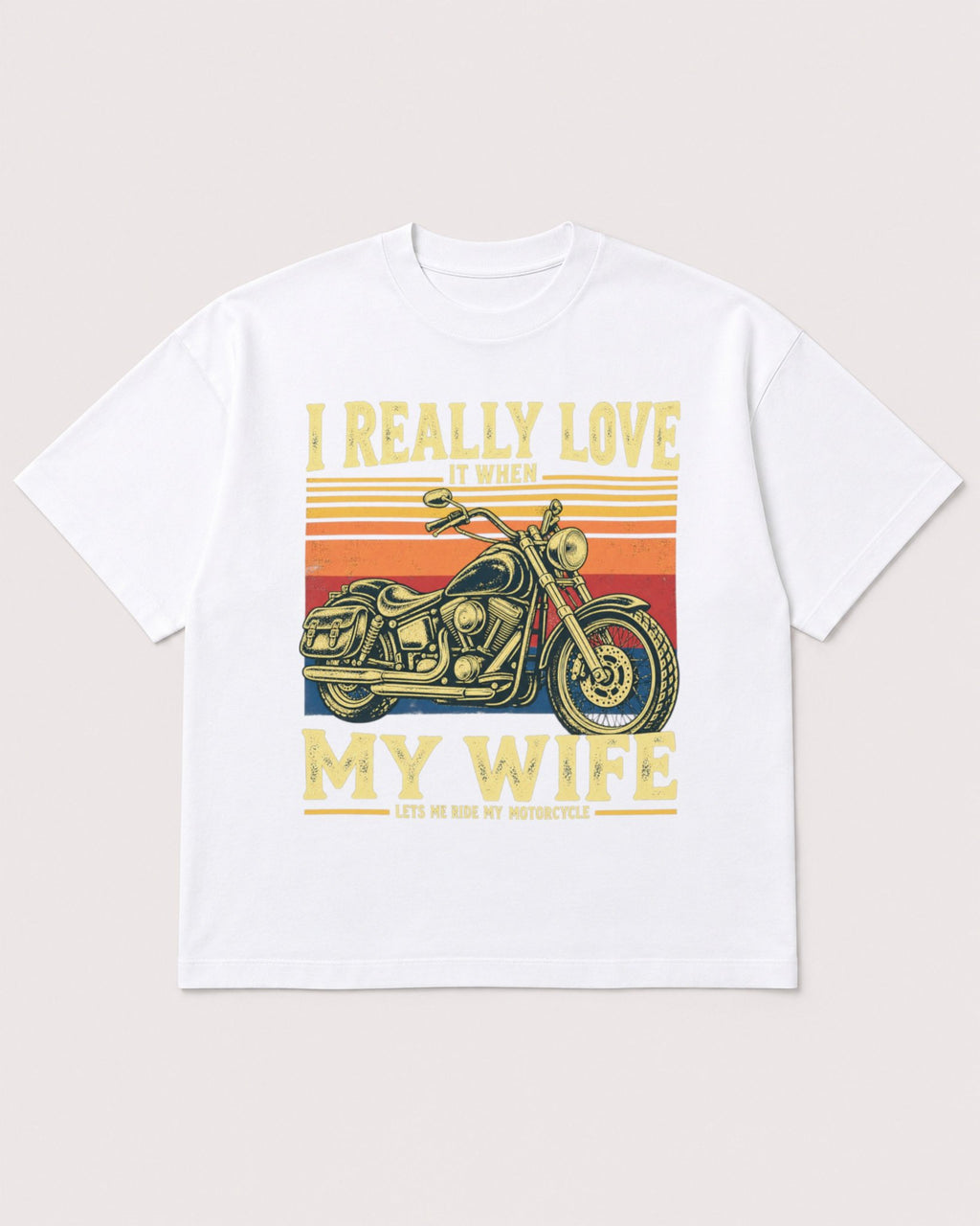 Mockup Boxy Heavyweight Tee White product