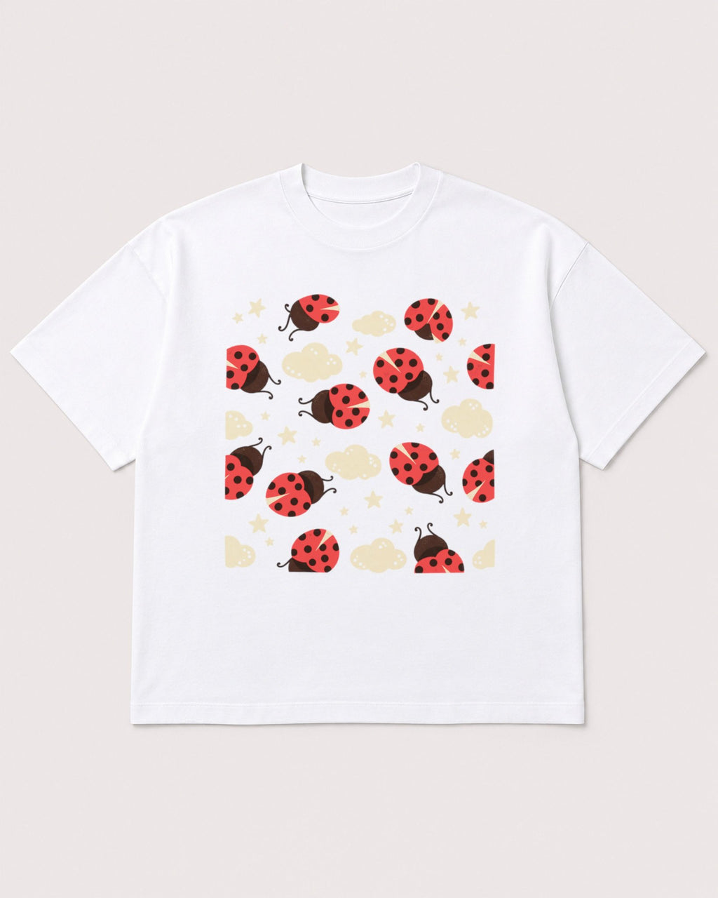 Mockup Boxy Heavyweight Tee White product