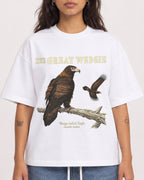 Mockup Boxy Heavyweight Tee White female close-up 06