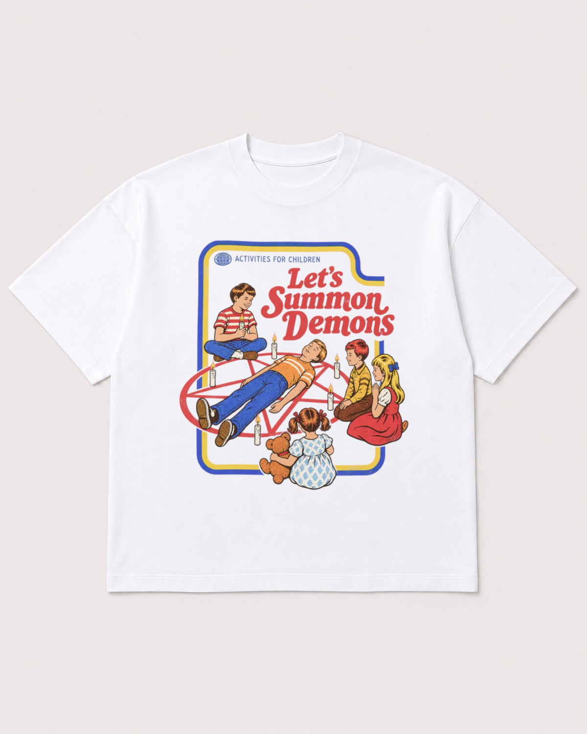 Mockup Boxy Heavyweight Tee White product