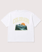Mockup Boxy Heavyweight Tee White product