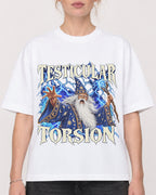Mockup Boxy Heavyweight Tee White female close-up 28