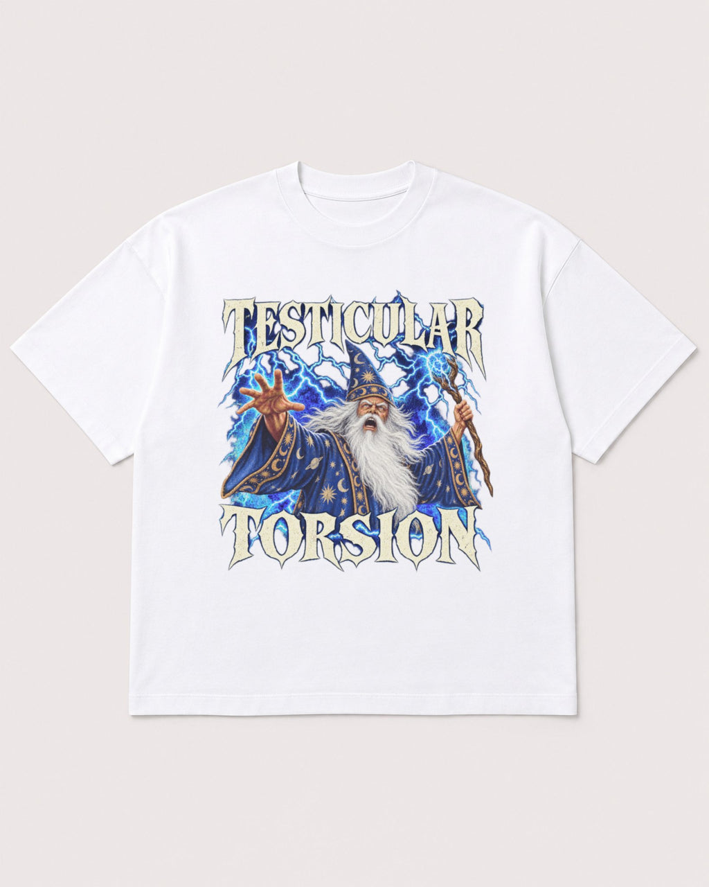 Mockup Boxy Heavyweight Tee White product