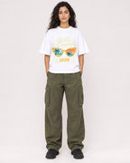 Mockup Boxy Heavyweight Tee White female full-body 07