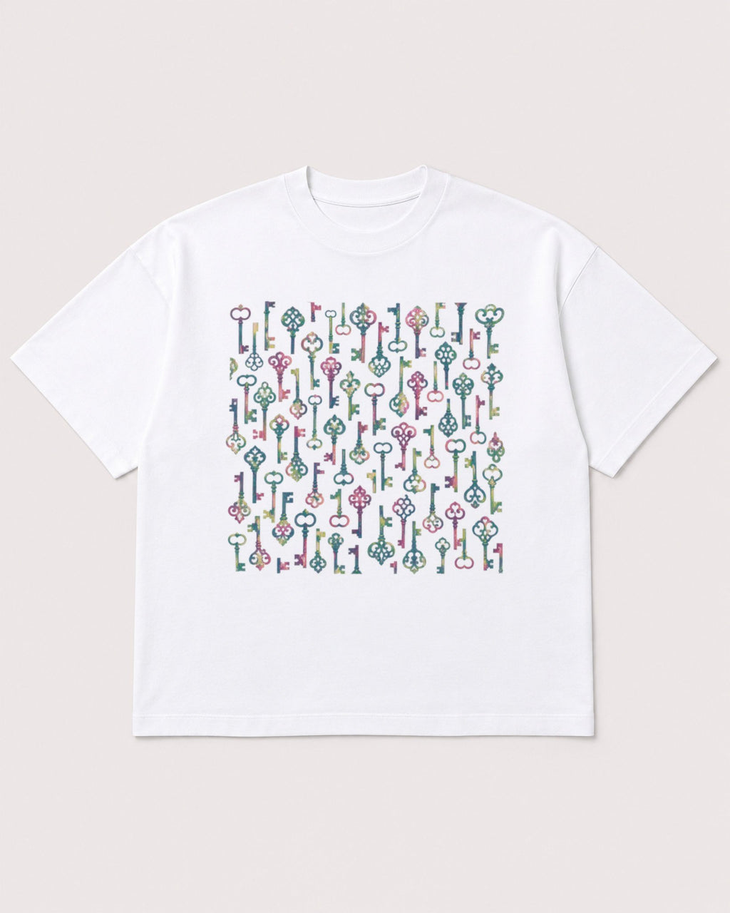 Mockup Boxy Heavyweight Tee White product
