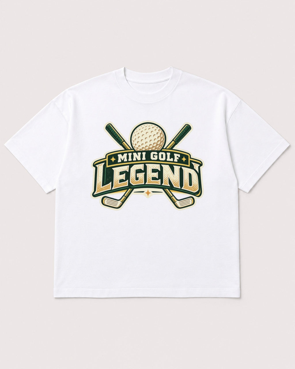 Mockup Boxy Heavyweight Tee White product