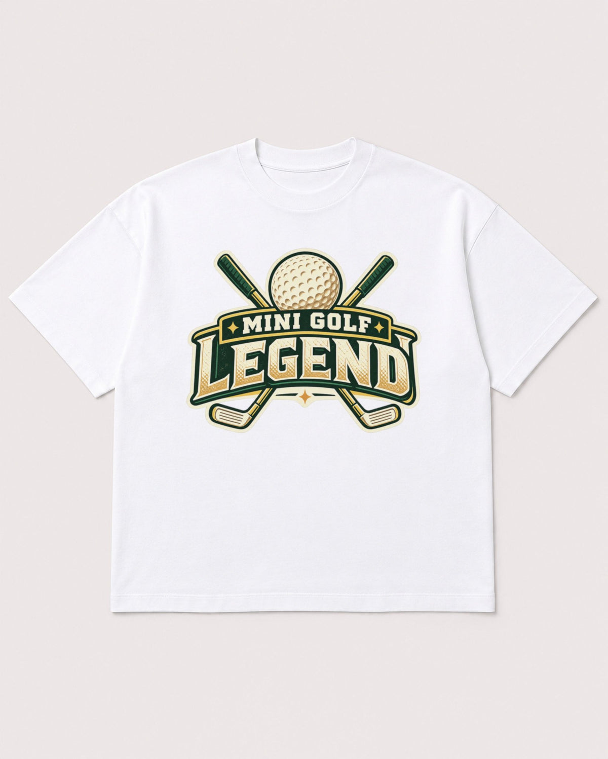 Mockup Boxy Heavyweight Tee White product