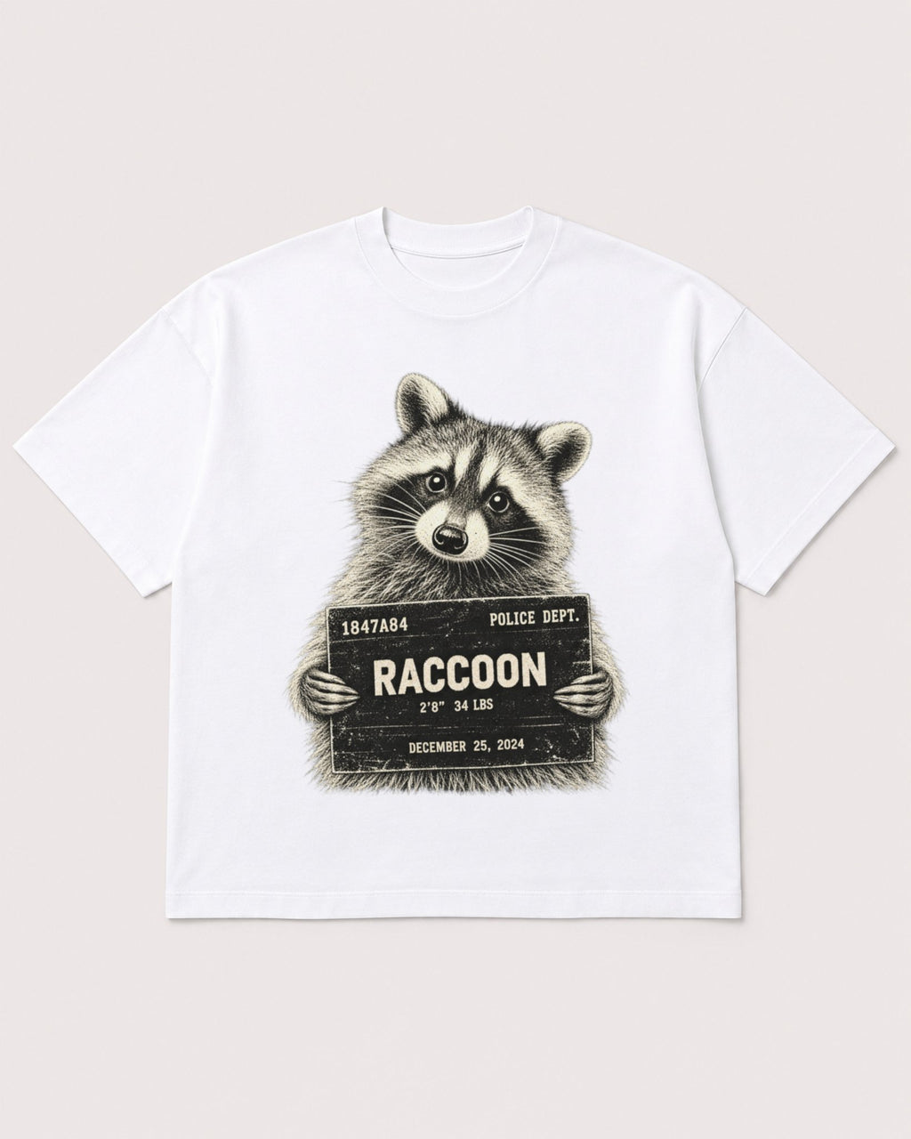 Mockup Boxy Heavyweight Tee White product