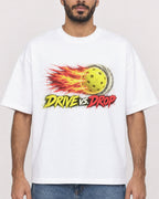 Mockup Boxy Heavyweight Tee White male close-up 07