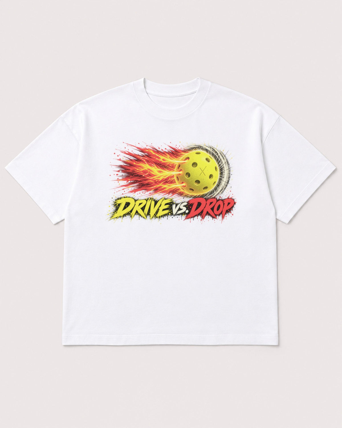 Mockup Boxy Heavyweight Tee White product