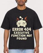 Mockup Boxy Heavyweight Tee Black male close-up 05