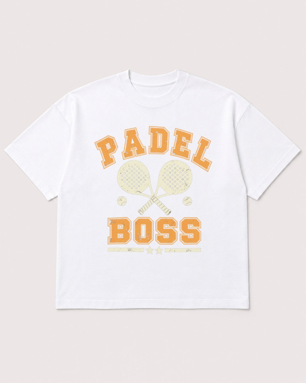 Mockup Boxy Heavyweight Tee White product